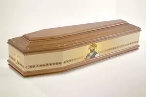 Cofano funebre Cristo Pantocratore